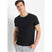 Rainbow Black Piped Men T-Shirt-T-Shirt-Rainbow-2XL-Black-Miss Bella