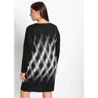 Bodyflirt Black Jersey Dress-Dress-Bodyflirt-18/20-Black-Miss Bella