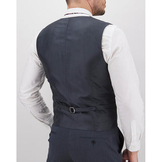 Jacamo Hank Tonic Waistcoat Long Navy UK 40-Waistcoat-Jacamo-40-Miss Bella