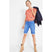 John Baner Blue Stone Stretch Denim Shorts-Shorts-John Baner-12-Blue-Miss Bella