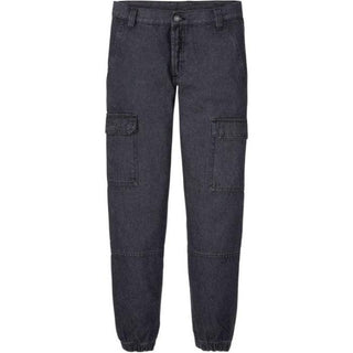 Rainbow Cargo Pocket Jeans Black Stone 40W 32L-Trousers-Rainbow-Miss Bella